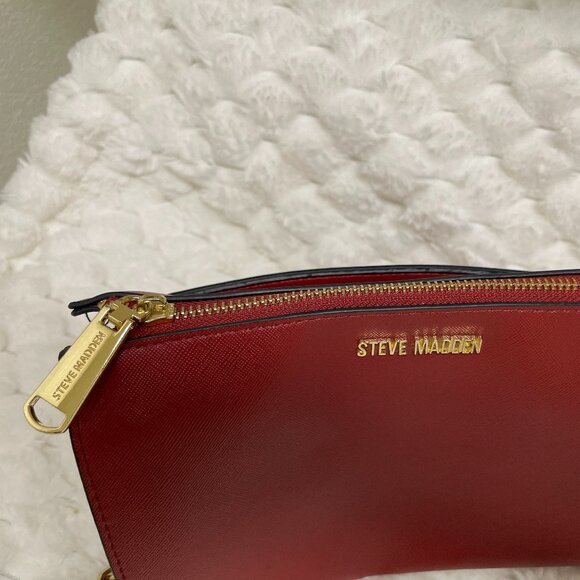 Steve Madden Wine colored, Shoulder/Crossbody Purse - Picture 9 of 13